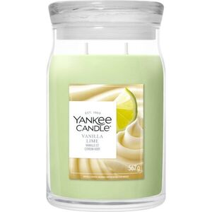 Yankee Candle Vanilla Lime vonná svíčka Signature 567 g obraz