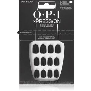 OPI xPRESS/ON umělé nehty Lady in Black 30 ks obraz