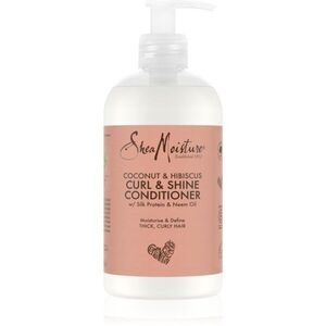 Shea Moisture Coconut & Hibiscus kondicionér pro kudrnaté vlasy 384 ml obraz