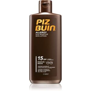 Piz Buin Allergy mléko na opalování pro citlivou pokožku SPF 15 200 ml obraz