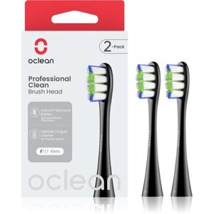 Oclean Professional Clean P1C5 B02 náhradní hlavice Black 2 ks obraz