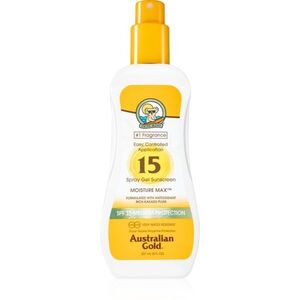 Australian Gold Spray Gel Sunscreen ochranný sprej proti slunečnímu záření SPF 15 237 ml obraz