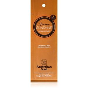 Australian Gold Bronze Sunshine opalovací krém do solária s bronzerem 15 ml obraz
