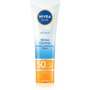 NIVEA SUN UV FACE lehký zmatňující pleťový krém na opalování SPF 50 50 ml obraz