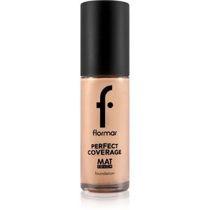 flormar Perfect Coverage Mat Touch Foundation matující make-up pro smíšenou až mastnou pokožku odstín 308 Fair Ivory 30 ml obraz