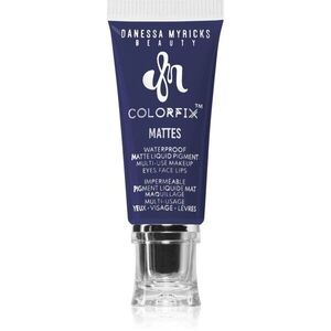 Danessa Myricks Beauty Colorfix Mattes multifunkční líčidlo pro oči, rty a tvář odstín Primary Blue 10 ml obraz