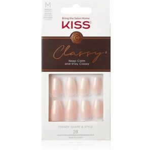 KISS Classy Nails Cozy Meets Cute umělé nehty medium 28 ks obraz