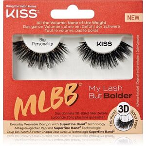 KISS My Lash But Bolder umělé řasy Big Personality 1 pár obraz
