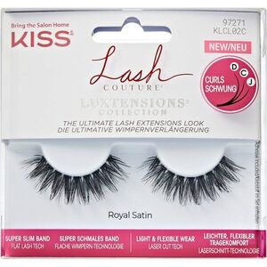 KISS Lash Couture LuXtensions umělé řasy Royal Satin 1 pár obraz
