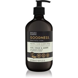 Baylis & Harding Goodness Oud, Cedar & Amber jemné tělové mléko 500 ml obraz