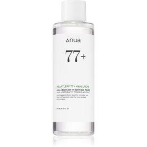 Anua Heartleaf 77% Soothing Toner čisticí a zklidňující tonikum pro obnovu kožní bariéry 250 ml obraz