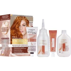 L’Oréal Paris Excellence Universal Nudes permanentní barva na vlasy odstín 8UR Universal Copper Light 1 ks obraz
