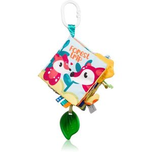 BabyOno Have Fun Sensory Book kontrastní edukativní knížka s kousátkem Forest Trip 1 ks obraz