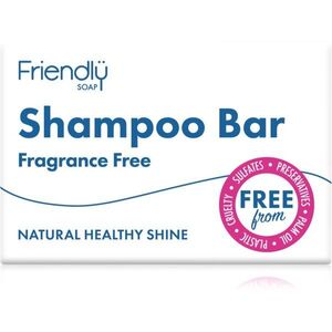 Friendly Soap Natural Shampoo Bar Fragrance Free přírodní mýdlo na vlasy bez parfemace 95 g obraz
