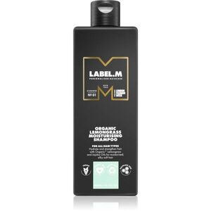 label.m Organic Lemongrass hydratační šampon pro všechny typy vlasů 300 ml obraz
