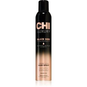 CHI Luxury Black Seed Oil Flexible Hold Hairspray lak na vlasy pro flexibilní zpevnění 284 ml obraz