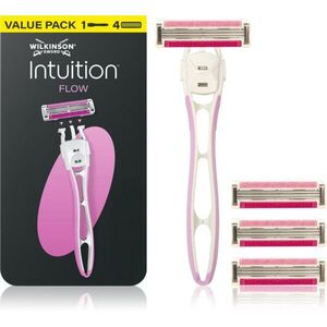 Wilkinson Sword Intuition Flow dámský holicí strojek + náhradní břity 4 ks obraz