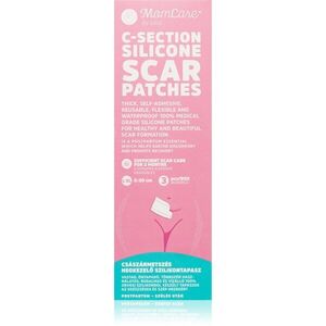 MomCare by Lina C-Section Silicone Scar Patches silikonové náplasti na jizvy po císařském řezu velikost L-XL 5 x 20 cm 3 ks obraz