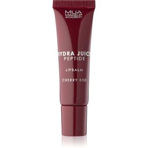 MUA Makeup Academy Hydra Juice Peptide Lip Balm hydratační balzám na rty pro lesk vůně Cherry Kiss 10 ml obraz