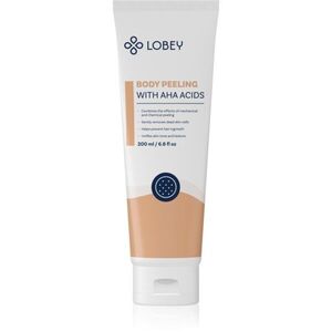 Lobey Body Care Tělový peeling s AHA kyselinami tělový peeling s AHA kyselinami 200 ml obraz