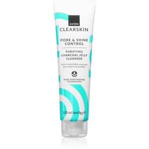 Avon Clearskin Pore & Shine Control hloubkově čisticí gel s aktivním uhlím 100 ml obraz