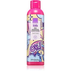Avon Kids Fruit šampon a kondicionér 2 v 1 200 ml obraz