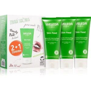 Weleda Skin Food univerzální výživný krém s bylinkami pro velmi suchou pokožku 3x75 ml obraz
