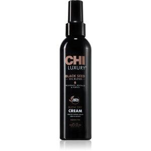 CHI Luxury Black Seed Oil Blow Dry Cream vyživující a termoochranný krém pro uhlazení vlasů 177 ml obraz