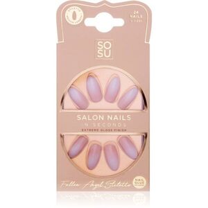 SOSU Cosmetics Salon Nails umělé nehty odstín Fallen Angel 24 ks obraz