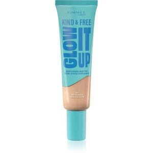 Rimmel Kind & Free Glow It Up lehký hydratační make-up odstín 001 Fair Porcelain 30 ml obraz