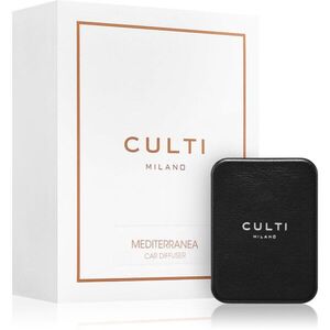 Culti Milano Car Diffuser Black Mediterranea vůně do auta + náhradní náplň 1 ks obraz