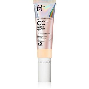 IT Cosmetics Your Skin But Better CC + Nude Glow CC krém pro rozjasnění pleti SPF 40 Fair 32 ml obraz