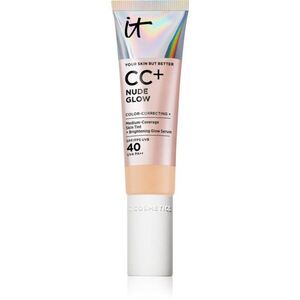IT Cosmetics Your Skin But Better CC + Nude Glow CC krém pro rozjasnění pleti SPF 40 Medium 32 ml obraz