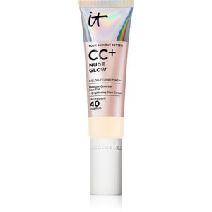IT Cosmetics Your Skin But Better CC + Nude Glow CC krém pro rozjasnění pleti SPF 40 Fair Ivory 32 ml obraz