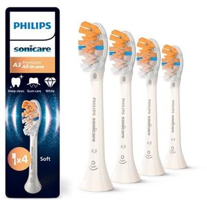Philips Sonicare Premium All-in-One HX9094/87 náhradní hlavice pro zubní kartáček White 4 ks obraz
