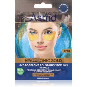 Astrid Hyaluronic Gold oční maska proti vráskám, otokům a tmavým kruhům 2 ks obraz