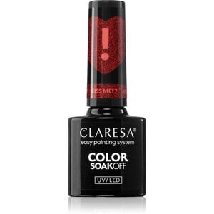 Claresa SoakOff UV/LED Color Kiss Me gelový lak na nehty odstín 5 g obraz