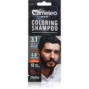 Delia Cosmetics Cameleo Coloring Shampoo tónovací šampon na vlasy pro muže 15 ml obraz