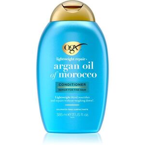 OGX Argan Oil Of Morocco Lightweight Conditioner lehký kondicionér pro hydrataci a lesk 385 ml obraz