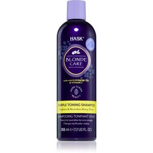 HASK Blonde Care Purple Shampoo fialový šampon neutralizující žluté tóny 355 ml obraz