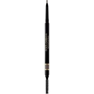 Dolce&Gabbana Classic Brow Restyler Pencil tužka na obočí s kartáčkem odstín 03 Medium Brown - Warm Medium Auburn Brown 0.09 g obraz