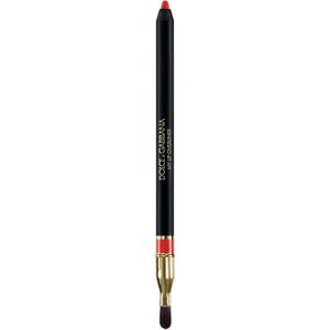 Dolce&Gabbana Classic My Lip Overliner tužka na rty se štětečkem odstín 09 My Bright Red - Bright Orange Toned Red 1.2 g obraz