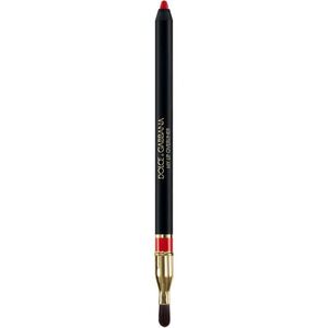 Dolce&Gabbana Classic My Lip Overliner tužka na rty se štětečkem odstín 08 My Devotion Red - Pink Toned Red 1.2 g obraz