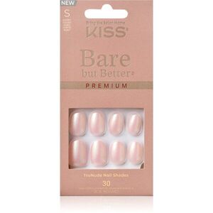 KISS Bare But Better Premium umělé nehty Mocha 30 ks obraz