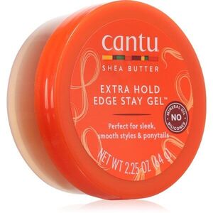 CANTU Shea Butter Extra Hold Edge fixační gel pro vlnité a kudrnaté vlasy s bambuckým máslem 67 ml obraz
