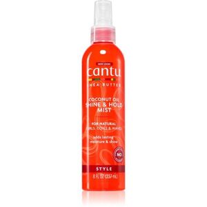 CANTU Shea Butter Shine&Hold mist hydratační mlha pro lesk vlnitých a kudrnatých vlasů 237 ml obraz