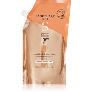 Sanctuary Spa Signature Collection vyživující tekuté mýdlo s antibakteriální přísadou náhradní náplň 500 ml obraz