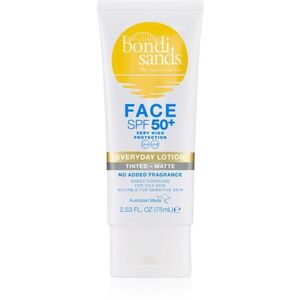 Bondi Sands SPF 50+ Everyday Face Lotion ochranný tónovací krém na obličej pro matný vzhled SPF 50+ 75 ml obraz