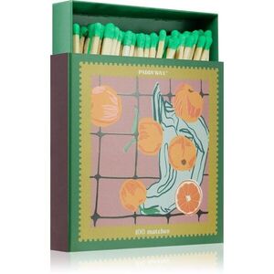 Paddywax Jumbo Boxed Oranges zápalky 100 ks 1 ks obraz