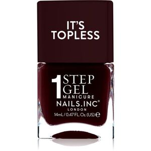Nails Inc. It’s Topless gelový lak na nehty pro dlouhotrvající efekt odstín Billie 14 ml obraz